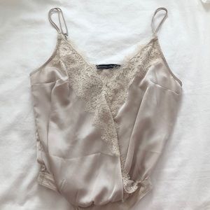 Abercrombie Lace Cami Bodysuit